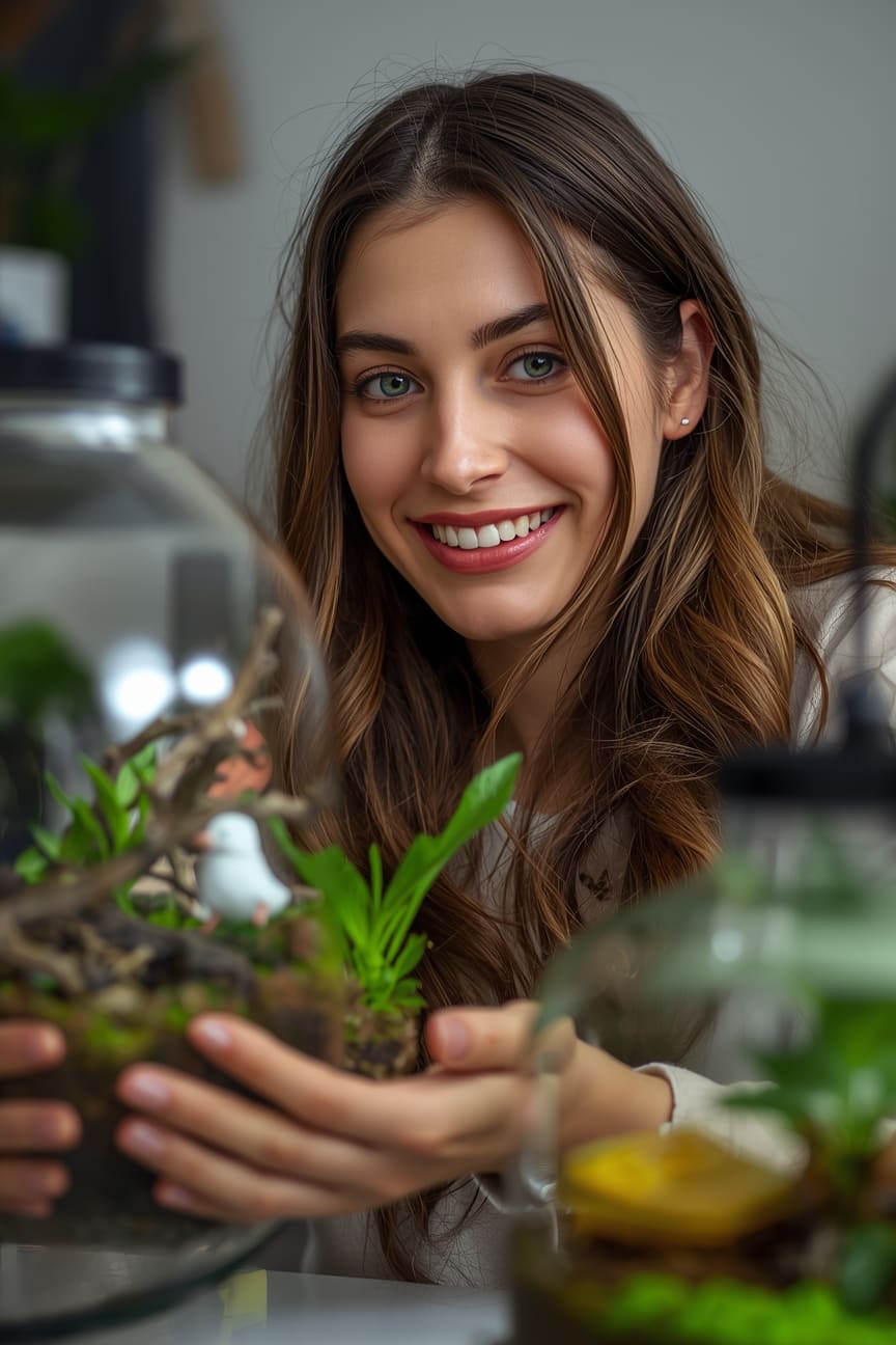 Cliente heureuse avec Droso-Express